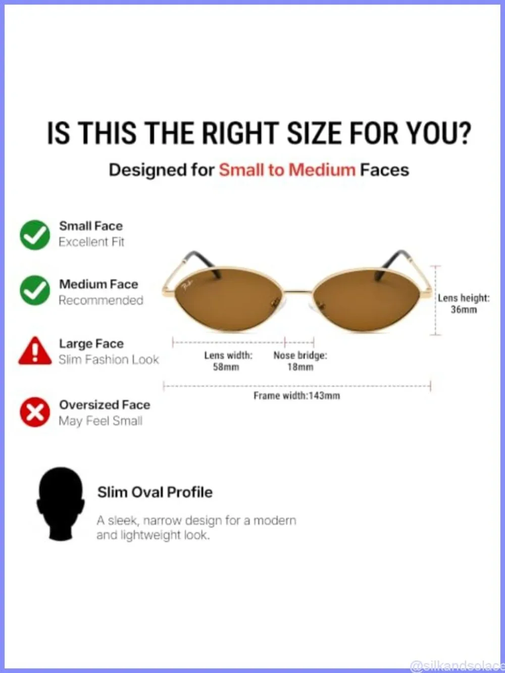 Retro Oval Small Cat Eye Polarized Sunglasses Slim Metal Full Frame